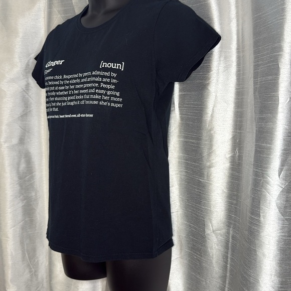 Gildan Ginger Silkscreen Women’s Large Black Ginger Definition Short Sleeve Tee - Picture 3 of 7